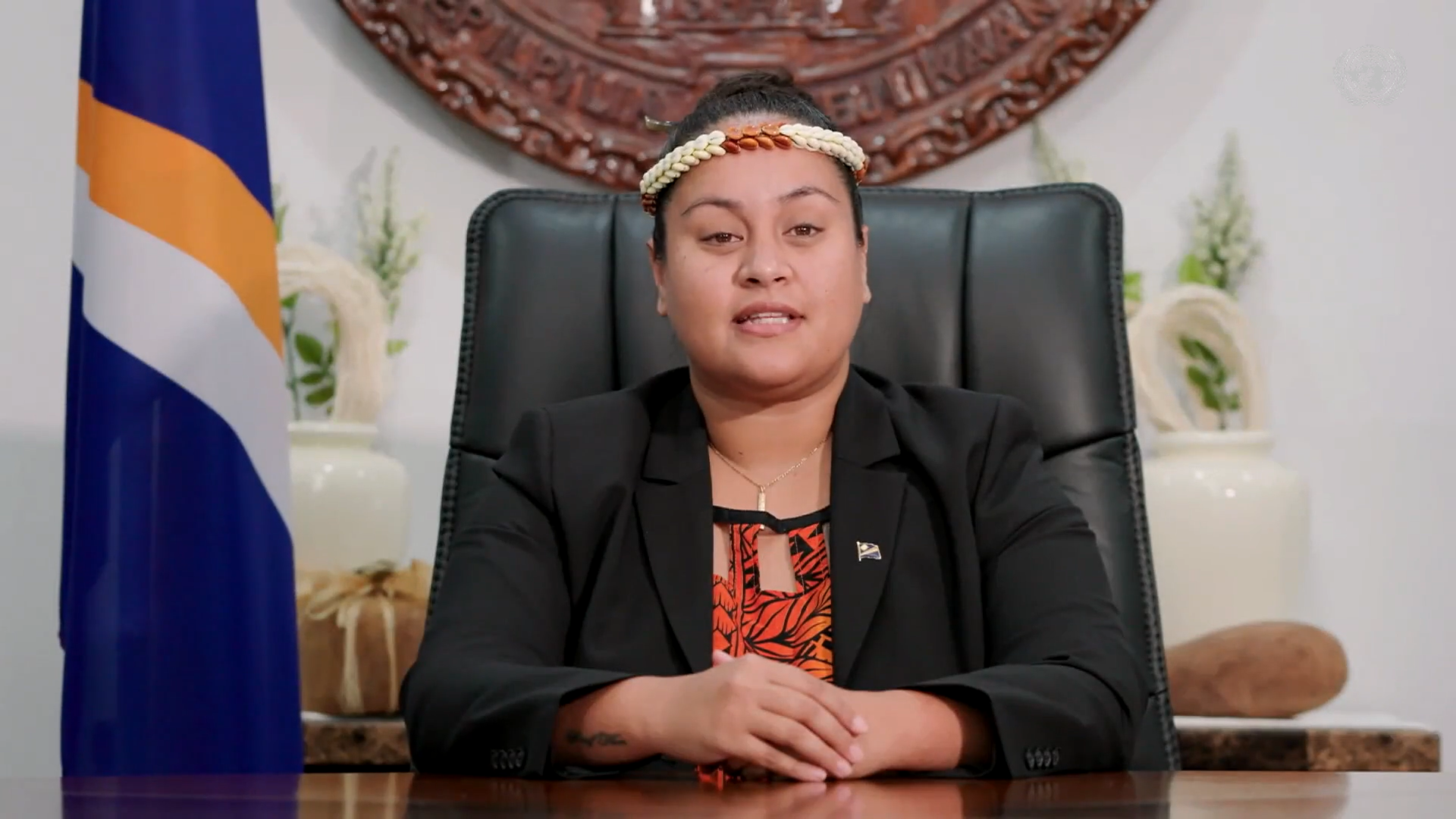 Minister Kitlang Kabua, Marshall Islands